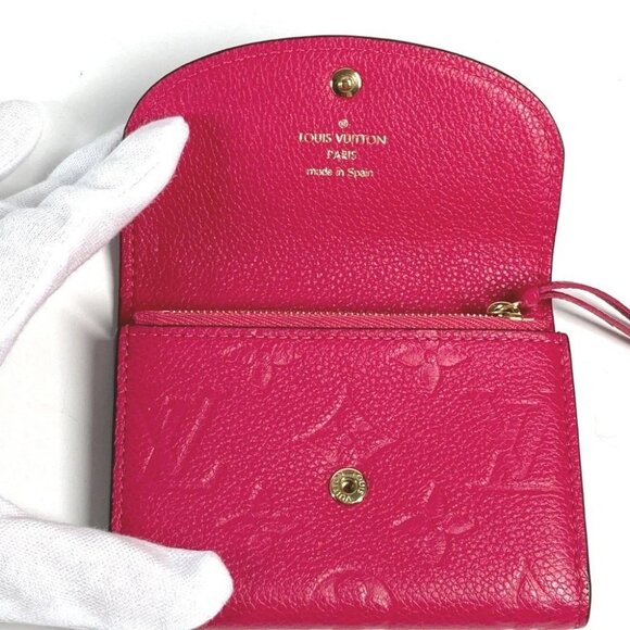 LOUIS VUITTON M81521 MonogramEmpreinte Porto Monnaie-Rosalie Compact wallet - Picture 7 of 10